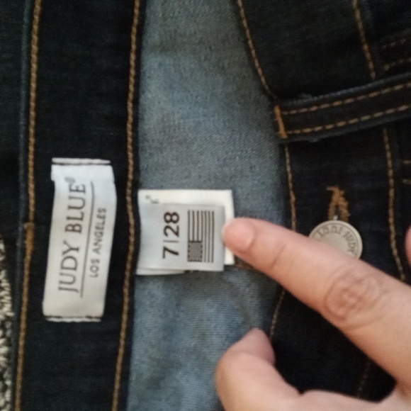 Judy Blue Memphis Hi Waisted Flare Bell Bottom 70s Inspire Womems Jeans 28 - Picture 6 of 13